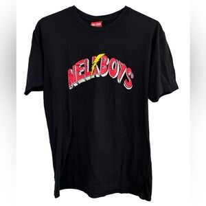 Nelk Boys Comic Full Send Black Men’s L T-Shirt MINTY RARE Send Podcast